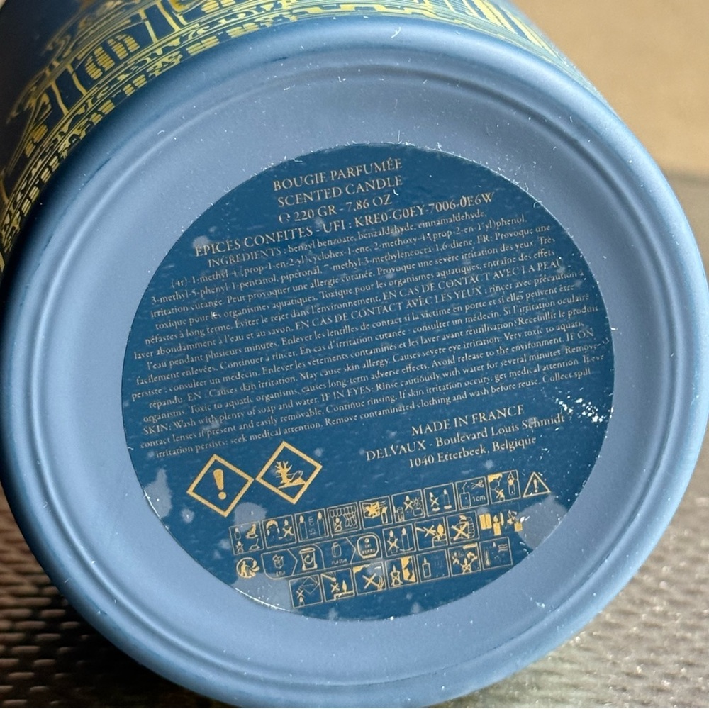 Delvaux scented candle - Picture 3 of 3